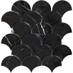 Nero Marquina Fish Scale